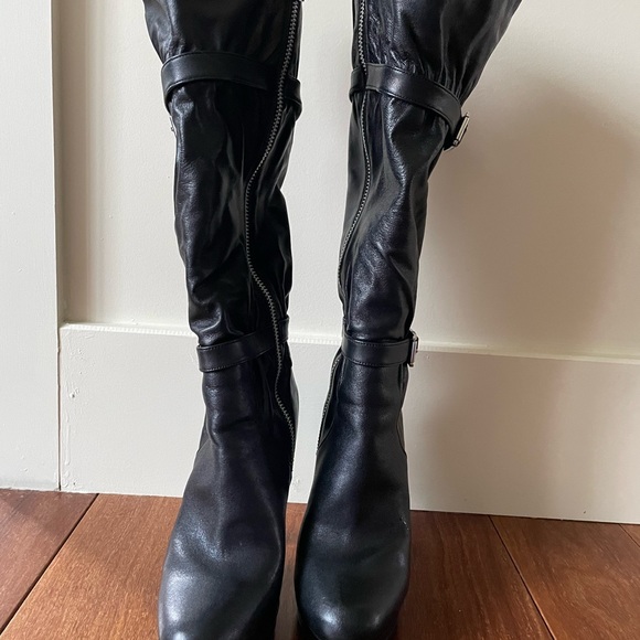 Michael Kors -Veronica Black Boots - Picture 3 of 8
